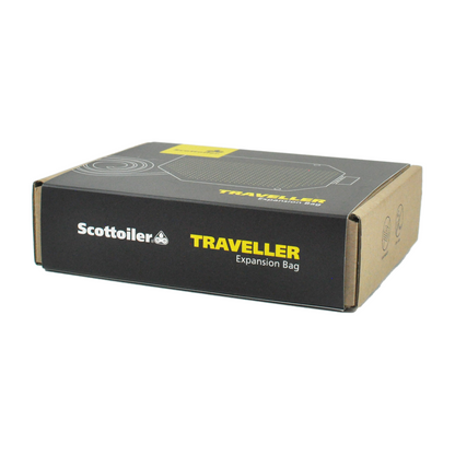 Scottoiler The Traveller Expansion Bag's flexible, compact & durable reservoir.