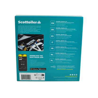 Scottoilerer xSystem 3.0+ Bluetooth-enabled lubrication system