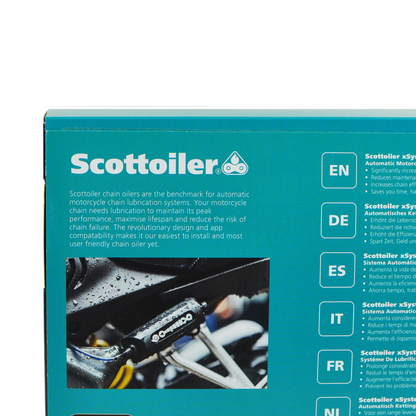 Scottoilerer xSystem 3.0+ Bluetooth-enabled lubrication system