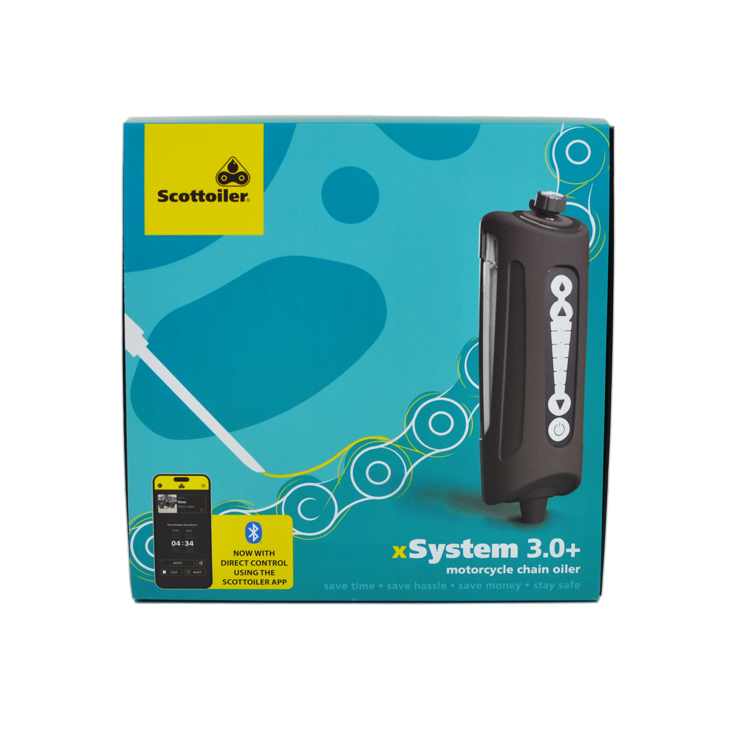 Scottoilerer xSystem 3.0+ Bluetooth-enabled lubrication system