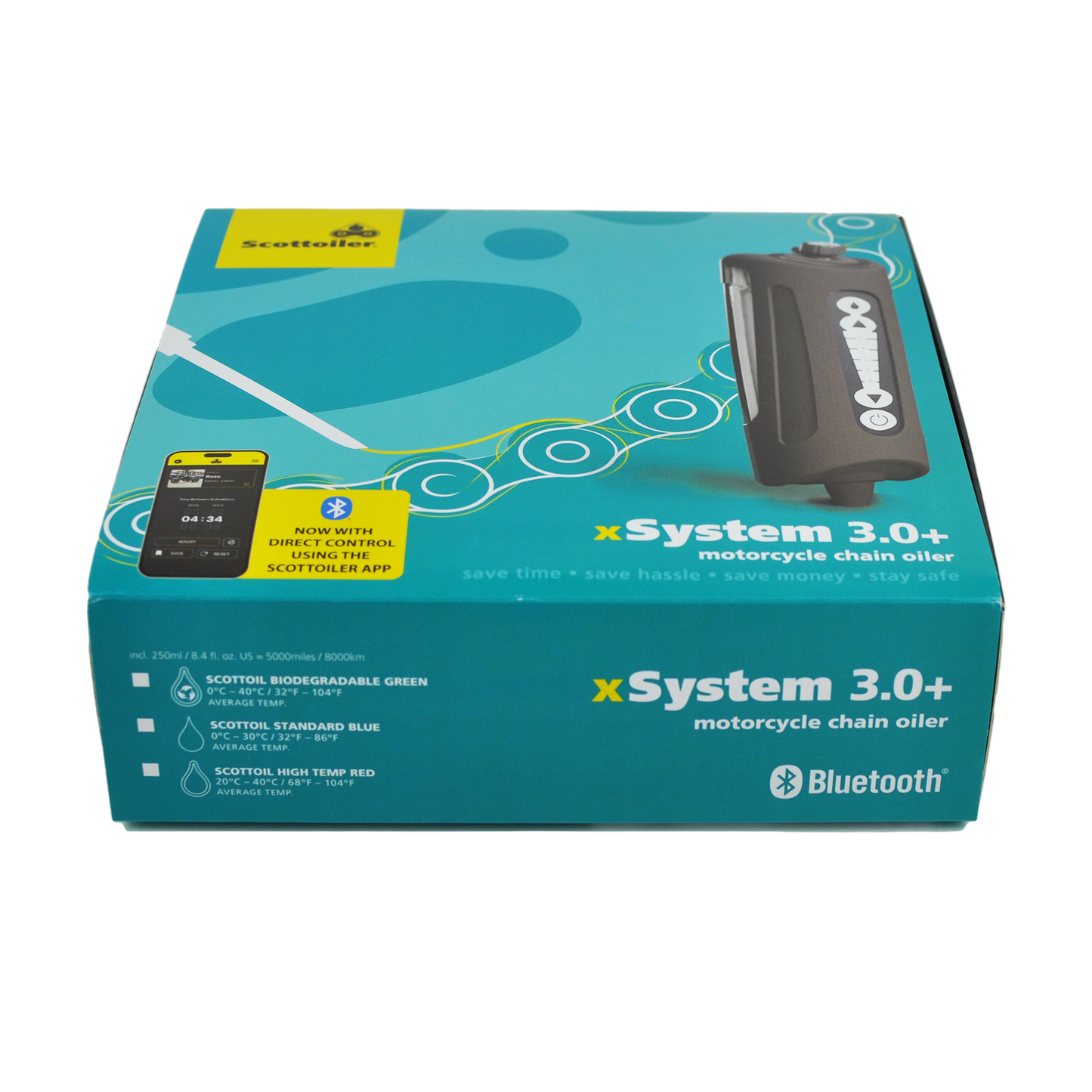 Scottoilerer xSystem 3.0+ Bluetooth-enabled lubrication system