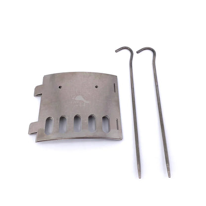 Toaks Tistand Titanium Alcohol Stove Dual Stand and Windscreen